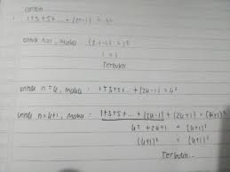Berikut ini adalah rincian soal uts matematika kelas 11 sma/ma semester 1. Contoh Soal Induksi Matematika Dengan Penyelesaian Brainly Co Id