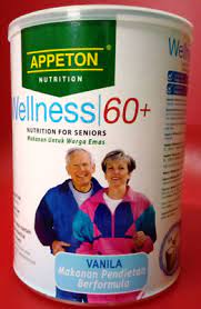 Appeton wellness 60+ provides a nutritionally complete balance of protein, carbohydrates, fat, vitamins, minerals and antioxidants for adults 60 years and above. Appeton Wellness 60 900g Balanced Nutrition For Seniors New Express Shipping Ebay