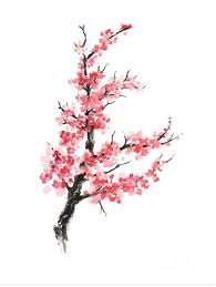 Two great versions of a cherry blossom painting using watercolor paints, step by step instructions with pictures. Tree Art Cherry Blossom Art Cherry Blossom Drawing Cherry Blossom Painting