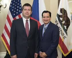 Místopředseda vlády, ministr vnitra a. Chairman Of The Chamber Of Deputies Of Czech Republic Jan Hamacek Visited California Consulate General Of The Czech Republic In Los Angeles