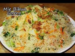 Resep Membuat Mie Bihun Goreng Mudah Enak Dan Lezat Ala Zasanah Youtube