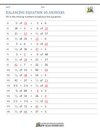 The worksheet is an assortment of 4 intriguing pursuits that will enhance your kid's knowledge and abilities. Balancing Math Equations