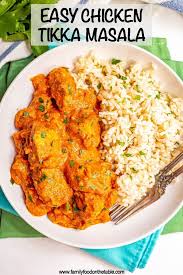 Easy Chicken Tikka Masala Family Food On The Table Recipe In 2020 Tikka Masala Chicken Tikka Easy Chicken Tikka Masala