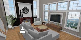 Fireplace), but many times it isn't. Living Room Design With Tv Adjacent To Fireplace Wall Sectional With Chair Seating Blac Accent Walls In Living Room Boston Interior Design Family Room Layout