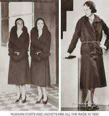 1930 Fashion Winter Styles Turn Russian 1930 Fashion Fashion Russian Clothing
