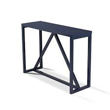 42 Inches Wide By 14 Inch Deep By 30 Inches High And Laurel Kaya Wood Console Table Navy Blue Kate A Blue Console Table Wood Console Table Wood Console