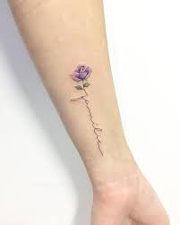 Let's go ahead and look at flower meanings for tattoos, specifically. Pin By Emily Fischer On Tatoo Purple Tattoos Mom Tattoos Purple Rose Tattoos