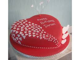Romantic Birthday Cake Heart Shape For Husband Heart Birthday Cake Google Search Cool Birthday Cakes Birthday Cake For Husband New Birthday Cake
