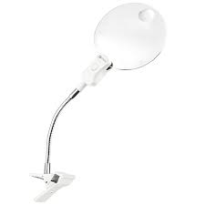 Ottlite 5 Inch Battery Operated Led Magnifier Clip And Stand Bed Bath Beyond