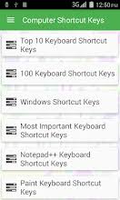 Create a new text file. Computer Shortcut Keys Applications Sur Google Play