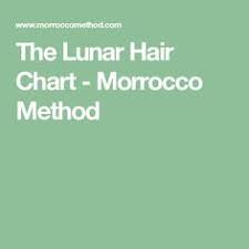 11 Best Lunar Hair Chart Images Lunar Hair Chart Hair