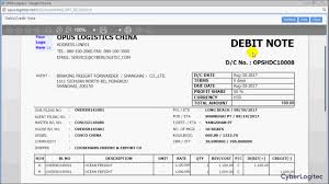 What are the credit note and debit note under gst? Logistics Training Debit Credit Note For Oversea Transaction Youtube