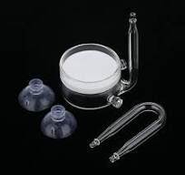 Amazon.com : Yagote CO2 Diffuser Glass Reactor with U Shape ...