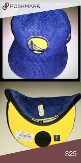 New Era Golden State Warriors Corduroy Cap Blue Corduroy Corduroy New Era Hats