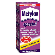 Der metylan tapetenkleister normal besteht aus reiner methylcellulose und ist für alle papiertapeten geeignet. Metylan Spezial Tapeten Kleister 200 G Kaufen Bei Obi
