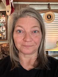 natural hair color for women over 50