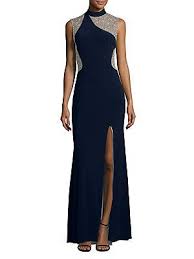 Xscape Beaded Applique Evening Dress Gala Outfit Evening Dresses Dresses