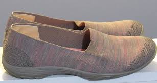 Skechers Classic Fit Air Cooled Memory Foam Size 9m Taupe Peach New Skechers Loafer Skechers Slip On Sneaker Women Shoes