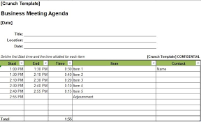 Business Meeting Agenda Template Excel Meeting Agenda Template Agenda Template Meeting Agenda