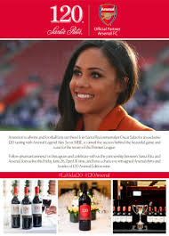 Going one goal down to jose mourinho's tottenham is never a good idea but for mikel arteta and arsenal this was a nightmare scenario. Santa Rita Estates Signs Arsenal Legend Alex Scott The Drinks Business