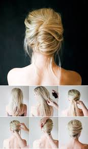 Bring some life to the boring braids by teaming up with an updo. Braids Twists And Buns 20 Easy Diy Wedding Hairstyles Offbeat Bride Diy Wedding Hair Guest Hair Wedding Guest Hairstyles