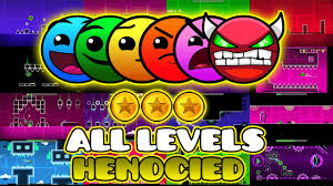 Geometry Dash All Levels 1 20 All Coins Youtube