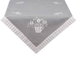 Clayre Eef S026 001 Tischdecke Ca 85 X 85 Cm Amazon De Kuche Haushalt In 2020 Deckchen Maschinelles Lernen