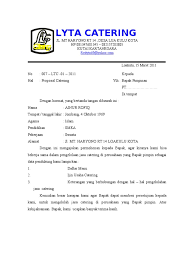 Pdf) proposal penawaran kerjasama catering | hilmy hendrianto . Budi Catering