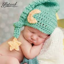 Pull your thumb from the loop of the yarn and pull the yarn to tighten the new stitch. Cute Newborn Photography Props Baby Knit Long Tail Hats Crochet Warm Star Moon Cap Photoshoot Picture Props Diy Baby Album Gift Big Discount 9d5570 Goteborgsaventyrscenter