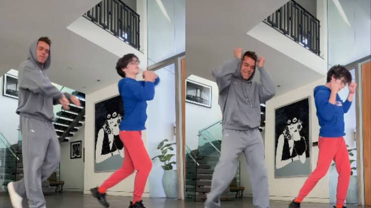 Ricky Martin y Valentino conquistan las redes con una coreografía familiar llena de ritmo