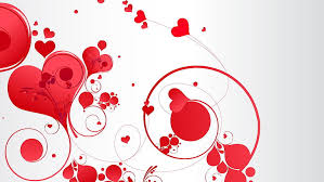 ❤ get the best black and white heart wallpaper on wallpaperset. Hd Wallpaper Red And White Heart Wallpaper Love Abstract Shapes Artwork Wallpaper Flare