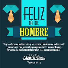 El 8 de marzo es el día de la mujer. Alamedas Les Desea Un Feliz Dia Del Hombre Alamedas Cc Piensaenti Frases Dia Del Hombre Mensajes Dia Del Hombre Dia Del Hombre