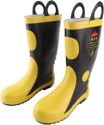 Amazon.com: Firefighter Boots,Rubber Fighting Safety Boots ...