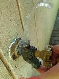 After installation and before startup, always the flush system of dirt and debris manually using the valve's. Frost Proof Sillcock Installation Leak Repair