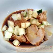 Resep Pempek Kapal Selam Oleh Xander S Kitchen Cookpad Resep Ikan Tenggiri Ikan