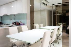 Alternatively, they can be used in multiples to create a wall of mirrors. Dining Room Mirror Interior Design Singapore Interior Design Ideas