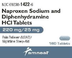 naproxen and diphenhydramine information drugs com