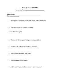The first activity is a simple, fill in the gaps which describes the plot. The Core Movie Questions By Ivan Iniguez Teachers Pay Teachers