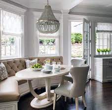 top 50 best breakfast nook ideas kitchen gathering spots dining home house interior under counter trolley