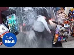 Woman High On Drugs Reverses Car Through A Liquor Store Youtube