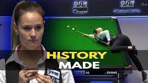 She has won the women's world title a record. Landmark In Snooker History Reanne Evans Vs Shaun Murphy Champion Of Champions 2019 Youtube