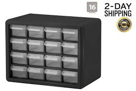 Akro Mils Small Parts Storage Cabinet Plastic Organizer Drawers Box Craft Hardware