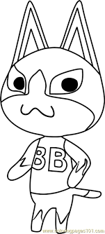The subreddit dedicated to the animal crossing video game franchise by nintendo. Tom Animal Crossing Coloring Page For Kids Free Animal Crossing Printable Coloring Pages Online For Kids Coloringpages101 Com Coloring Pages For Kids