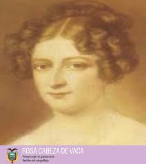 Sabes quién es Rosa Cabeza de Vaca? Hija del Dr. Manuel Stacey Sanz, y  Josefa Cabeza de Vaca. En 1903 esta mujer sorprendió a las autoridades del  Colegio Mejía en Quito, cuando