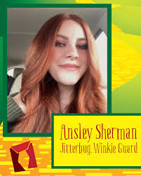 Ansley Sherman (she/her) has been dancing with Red Curtain for many years  and soon she'll dance her way to Oz as a Jitterbug, Winkie Guard, and other  featured dancing roles in The