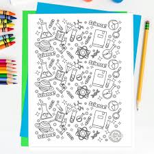 The original format for whitepages was a p. Coolest Ever Science Doodle Coloring Page