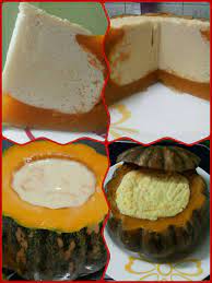Resepi puding roti kukus simple sedap | menu berbuka puasa. Cahaya Hidupku Kastard Labu