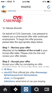 Cvs Pharmacist Offer Pharmacist Cvs Employment