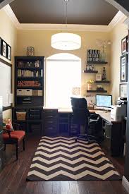 If you're working with a small space, you don't want to fill the whole thing up with a bunch of bulky furniture. 11 Simple Office Decorating Tips To Help Increase Your Productivity Home Home Office Organization Home Office Decor