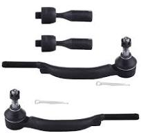 Front Inner Outer Tie Rod End Links 4pcs Set Fits Chevy Trailblazer & GMC  Envoy